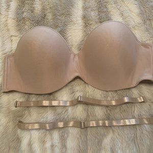Lilyette Strapless/convertable Bra size 38C Nude